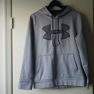Under Armour pullover hoddie- Light Gray
